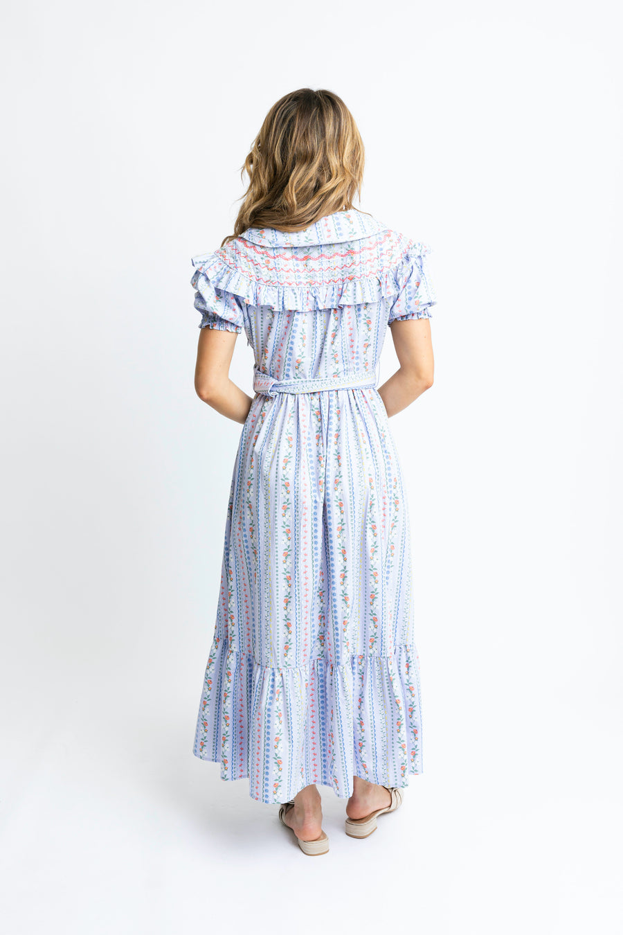 French Floral Maxi Dress