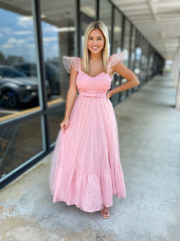 Make Them Blush Maxi Dress