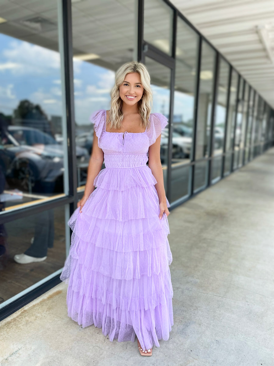 Lavender Bliss Maxi Dress