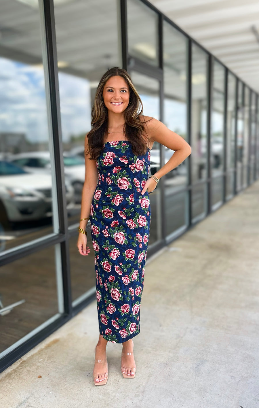 Floral Midi Dress