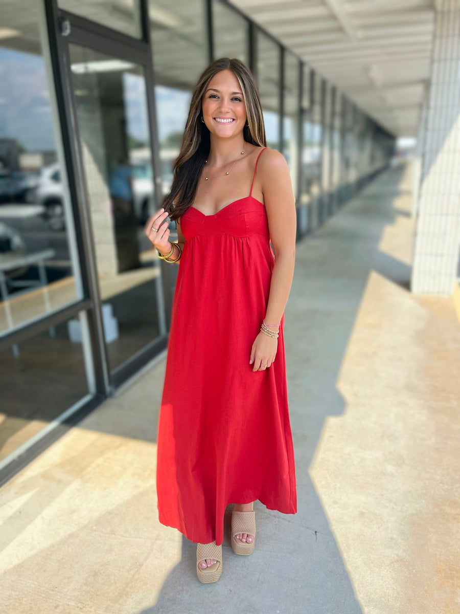 Endless Red Maxi Dress