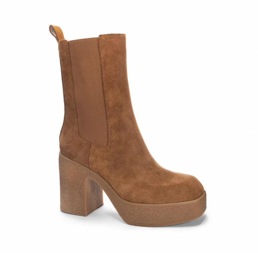 Callahan Platform Bootie- Suede