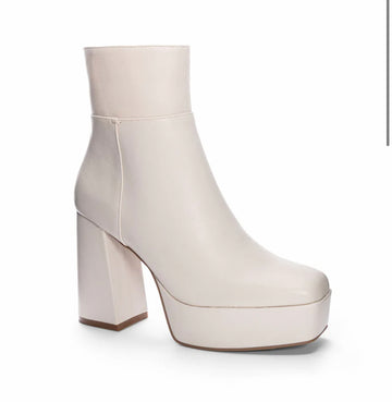 Norra Smooth Platform Bootie