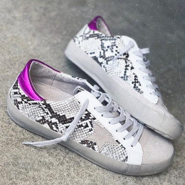 Paloma SnakeSkin Sneaker