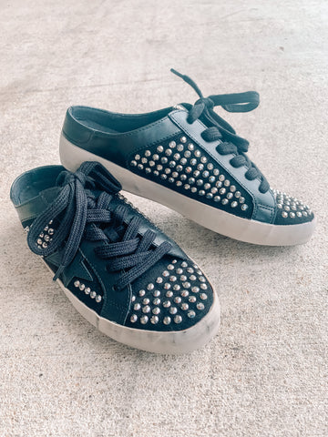 Slip On - Rhinestone Sneakers